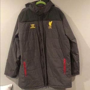 Warrior Liverpool FC puffer winter coat